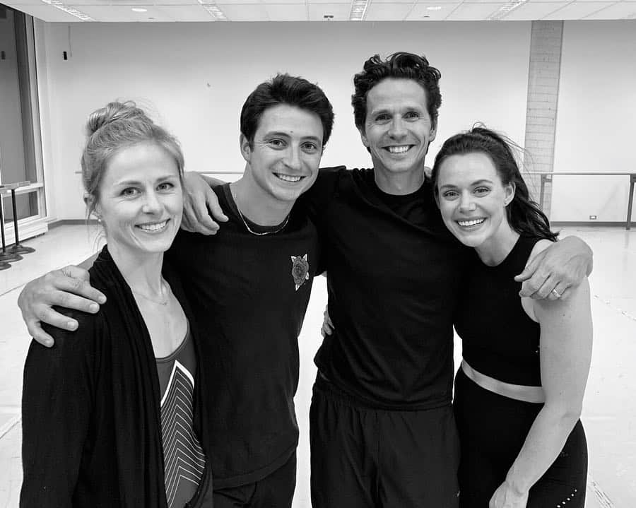 テッサ・ヴァーチュさんのインスタグラム写真 - (テッサ・ヴァーチュInstagram)「The creative process ... 💫 . @guillaumecote @heatherogden @scottmoir14」4月5日 7時20分 - tessavirtue17