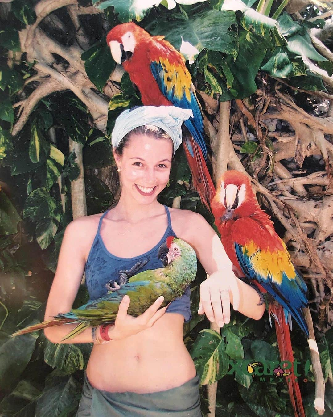 アロナ・タルさんのインスタグラム写真 - (アロナ・タルInstagram)「#tbt to (i think) 22 year old me. In my element. #birds #mexico」4月5日 7時24分 - alonatal