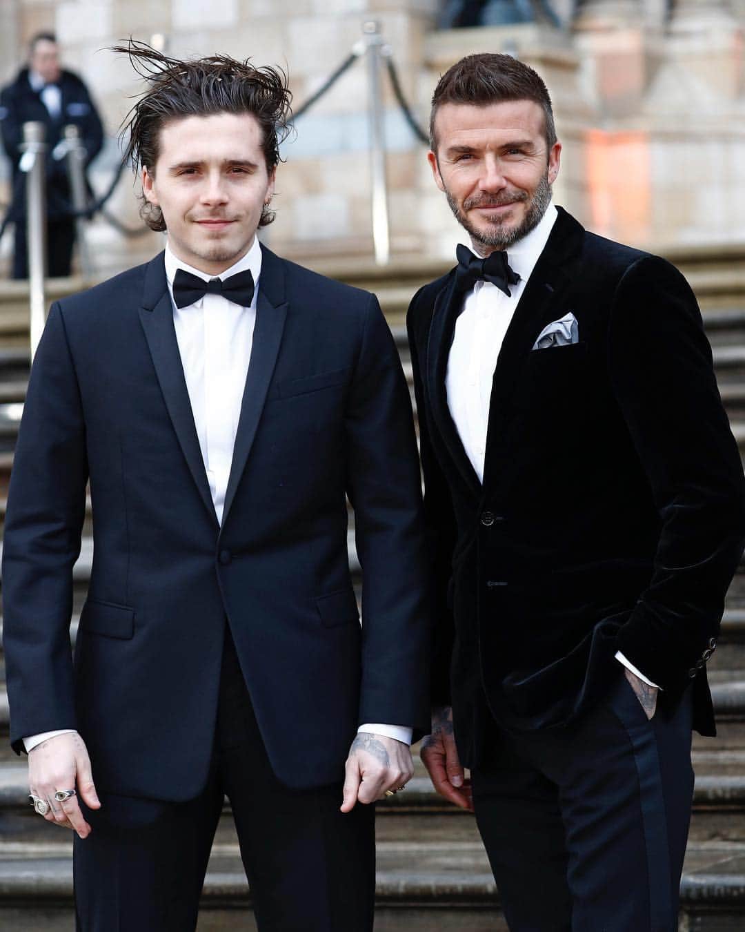 E! Onlineさんのインスタグラム写真 - (E! OnlineInstagram)「Name a more posh father-son duo. We'll wait. (📷: Getty Images)」4月5日 8時00分 - enews