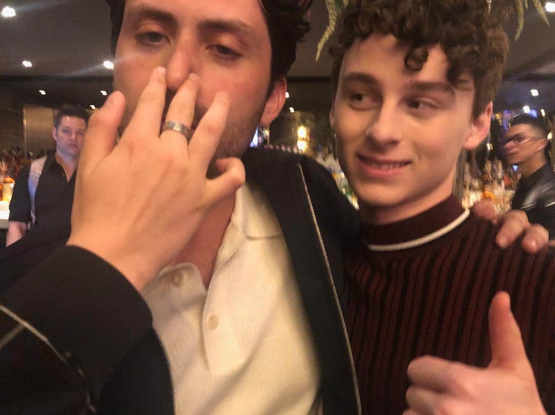 ワイヤット・オレフのインスタグラム：「it’s me! andy bean!」
