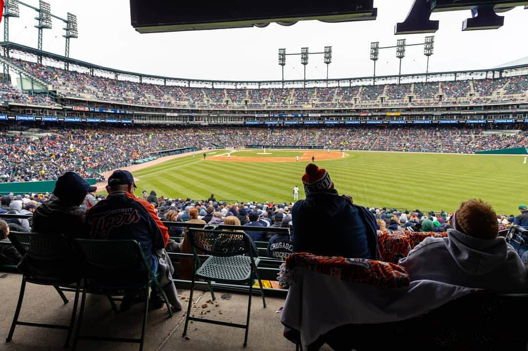 デトロイト・タイガースさんのインスタグラム写真 - (デトロイト・タイガースInstagram)「#OpeningDayDET money shots.」4月5日 8時58分 - tigers