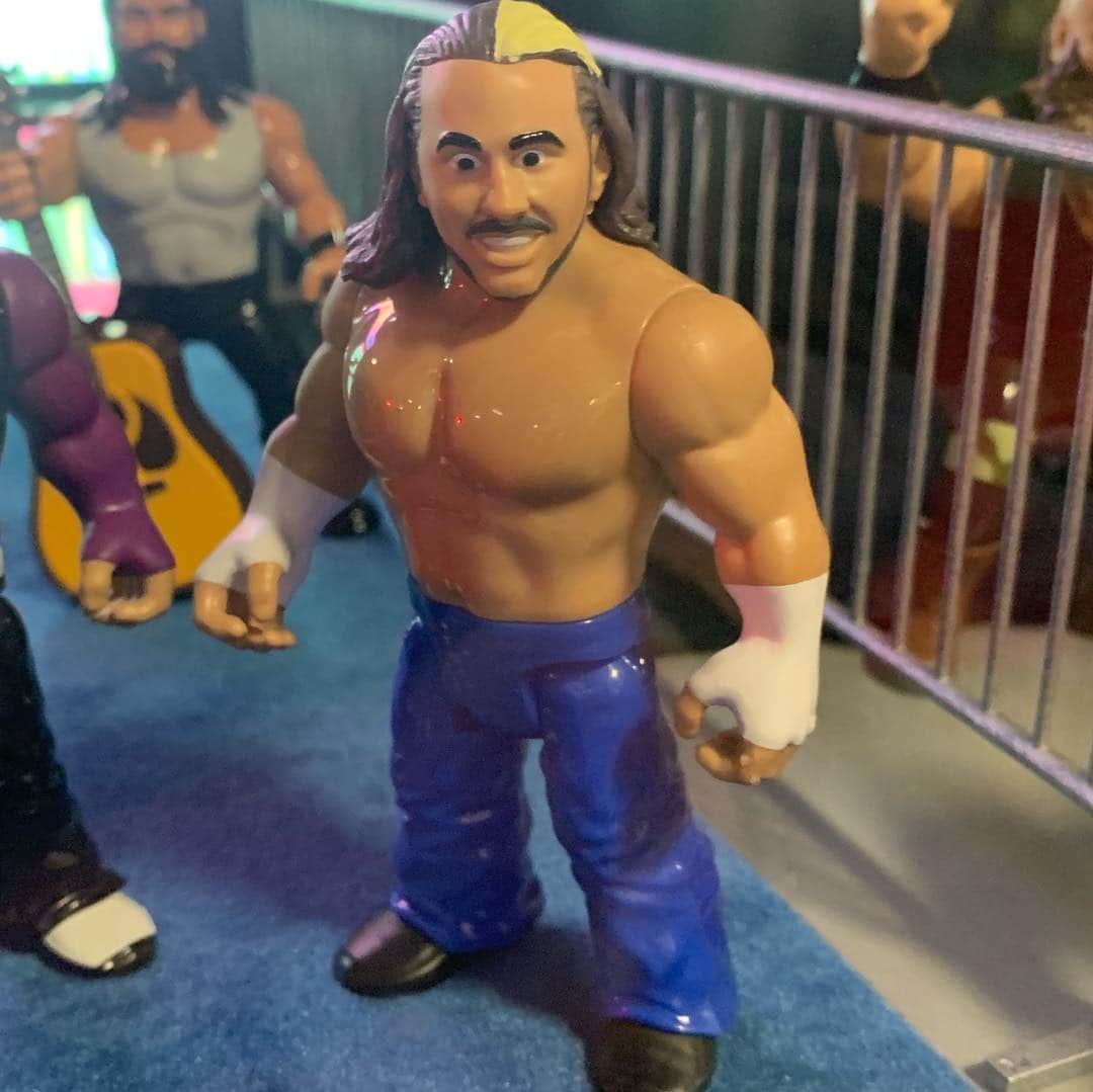 WWEさんのインスタグラム写真 - (WWEInstagram)「@mattel celebrates the past, present and future of #WWE with their incredible action figure reveals at #WrestleMania #Axxess! #WWEEliteSquad」4月5日 9時17分 - wwe