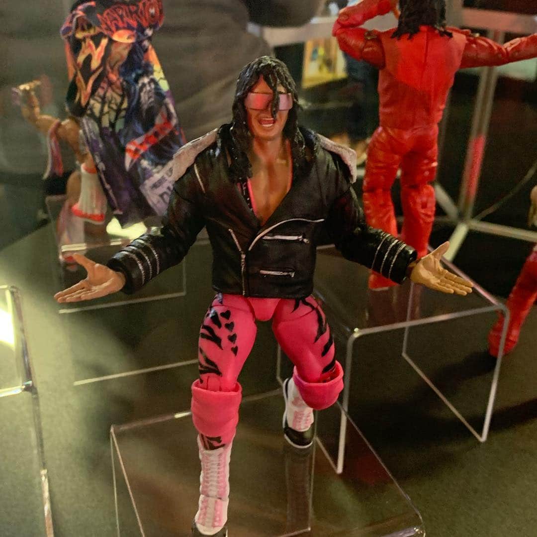 WWEさんのインスタグラム写真 - (WWEInstagram)「@mattel celebrates the past, present and future of #WWE with their incredible action figure reveals at #WrestleMania #Axxess! #WWEEliteSquad」4月5日 9時17分 - wwe