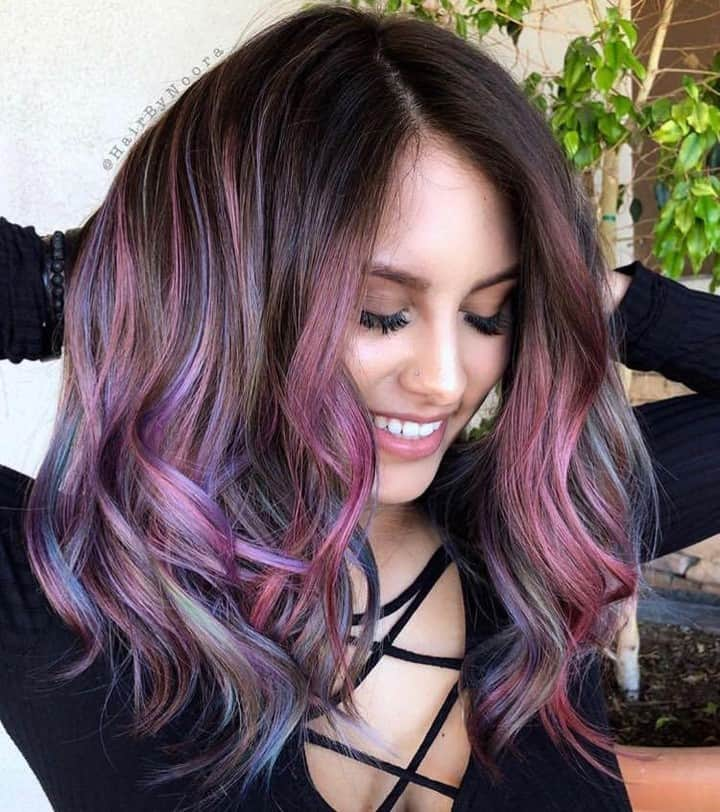 CosmoProf Beautyさんのインスタグラム写真 - (CosmoProf BeautyInstagram)「Our Iridescent #hairoftheday goes to @hairbynoora for this unicorn babe using all @guytang_mydentity formulas: 1. Mint of Steel 2. Pink Diamond + a pinch of Magenta Magic 3. Arctic Blue + Sheer Power 4. Lavender Lust + pinch of Purple Raven --- 👇 Rules Below!👇 1️⃣Tag your photo #IridescentHOTD #cosmoprofbeauty #licensedtocreate 2️⃣Post a photo of your hair color against an uncluttered background 3️⃣Mention any products used to color or style the hair --- #repost #hairbynoora #iridescenthair #iridescenthaircolor」4月5日 11時00分 - cosmoprofbeauty