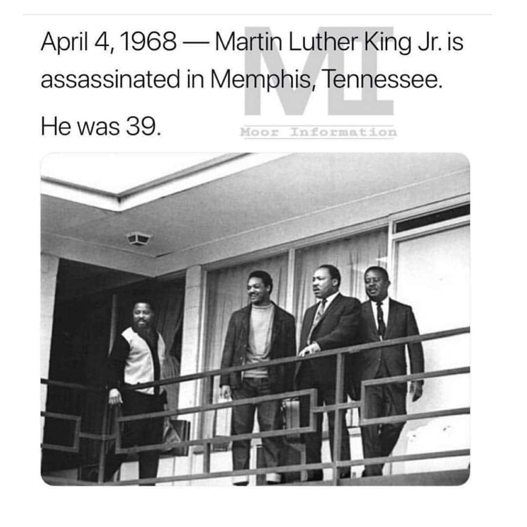 エブロ・ダーデンさんのインスタグラム写真 - (エブロ・ダーデンInstagram)「They always tried to kill & silence us.  The legacy lives on.  Thank You #RIPMLK」4月5日 20時36分 - oldmanebro