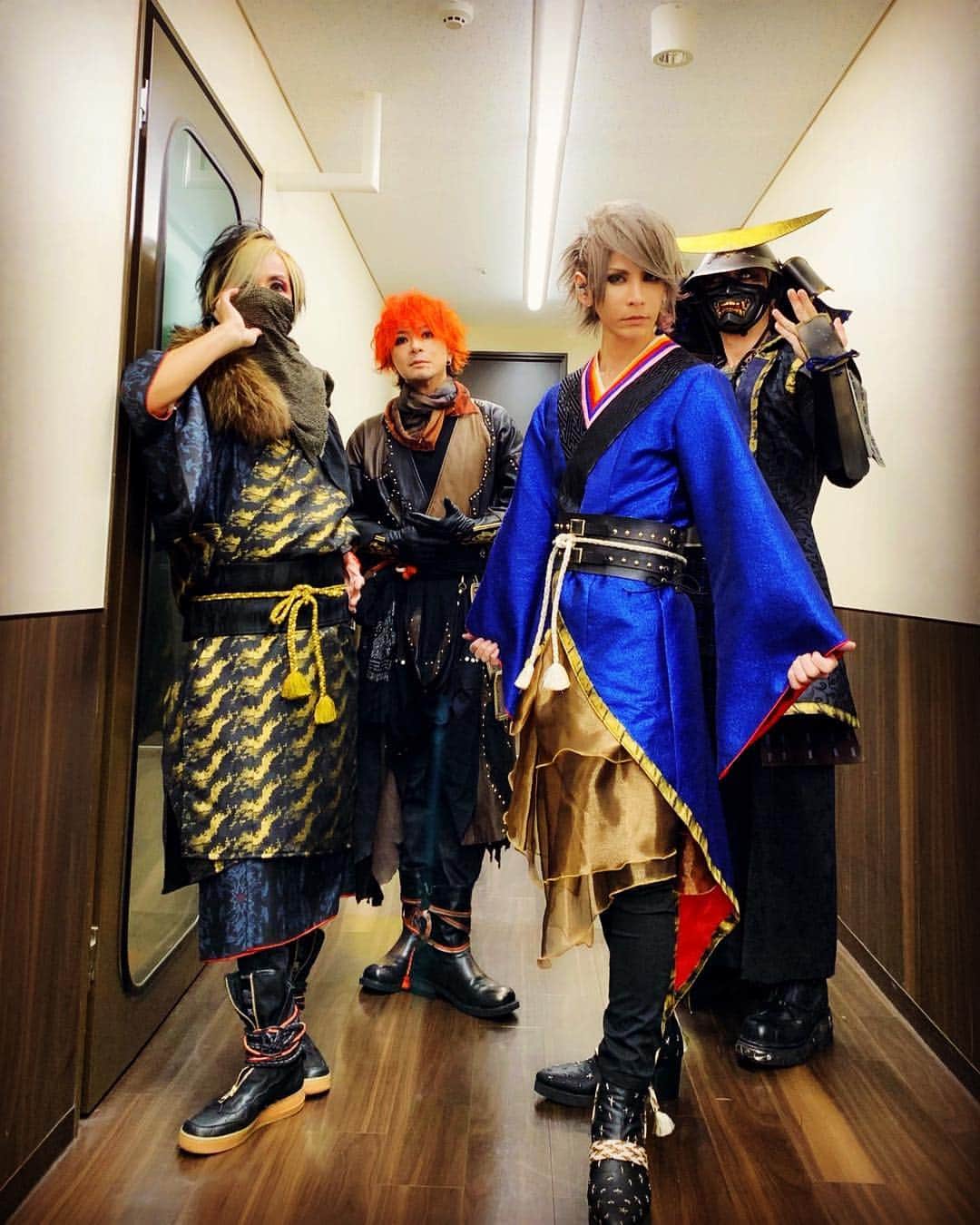Ju-kenのインスタグラム：「戦国時代ツアー初日、楽しく終了🏯 次回は町田、ヨロシク⚔  @sngk_jdi #dateちゃん」
