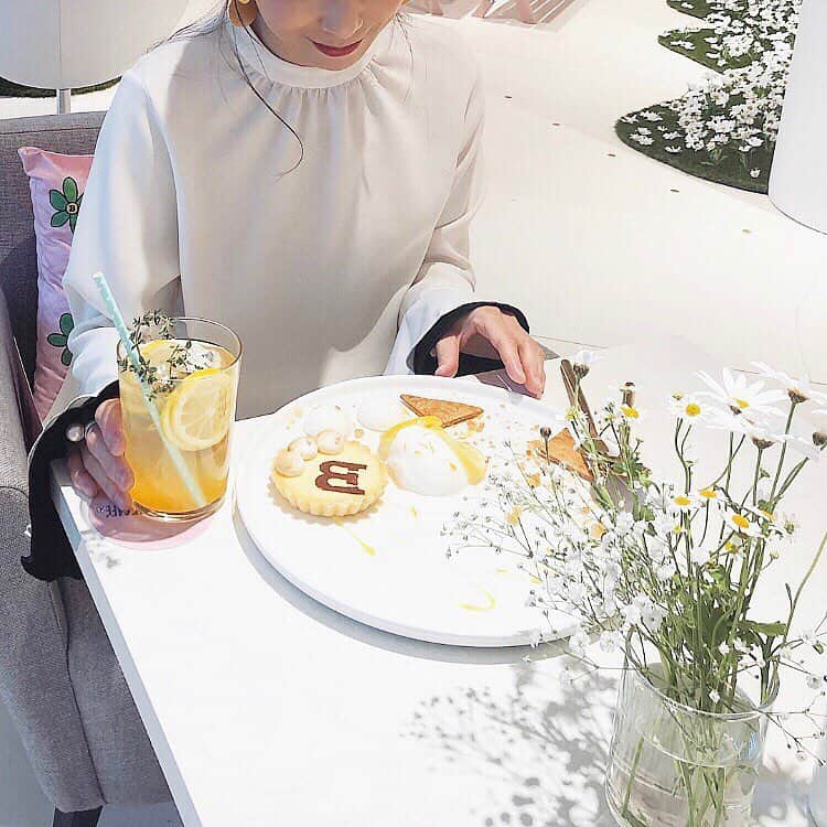 chiyo1173さんのインスタグラム写真 - (chiyo1173Instagram)「🍋 明日4月6日から6月30日までの 期間限定でオープンする #バリーカフェ ・ ・ スイーツやドリンクが見た目もお洒落で美味しかったのはもちろん、カフェ店内に展示されている青山テルマさんコラボグッズが、とにかく可愛い過ぎました💗 コラボ商品につきましては、限定店舗やオンラインサイトをチェックしてみてくださいね。 ・ ・ 4月12日まで #BALLYCAFE とタグをしてつけてSNSに投稿すると、ドリンク1杯プレゼントになりますよ♪♪ かなりお得なので是非✨✨ ・ ・ カフェは、東急プラザ銀座の @bally 店内2階です。 外観の写真を6枚目に載せているので、お立ち寄りになられる際はご参考になさってくださいね。 ・ ・ #BALLY #BALLYxTHELMA #PR #東急プラザ銀座 #ginza #銀座カフェ #銀座スイーツ  #東京カフェ #カフェ巡り #カフェ好き #スイーツ #sweets #cafe」4月5日 20時59分 - chiyo1173