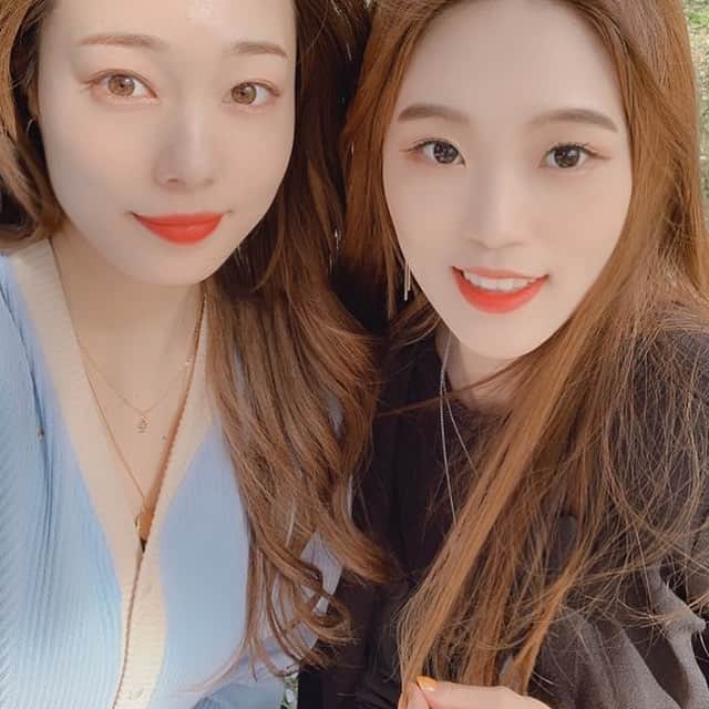 新原愛加のインスタグラム：「나의 이쁜친구💗💗」