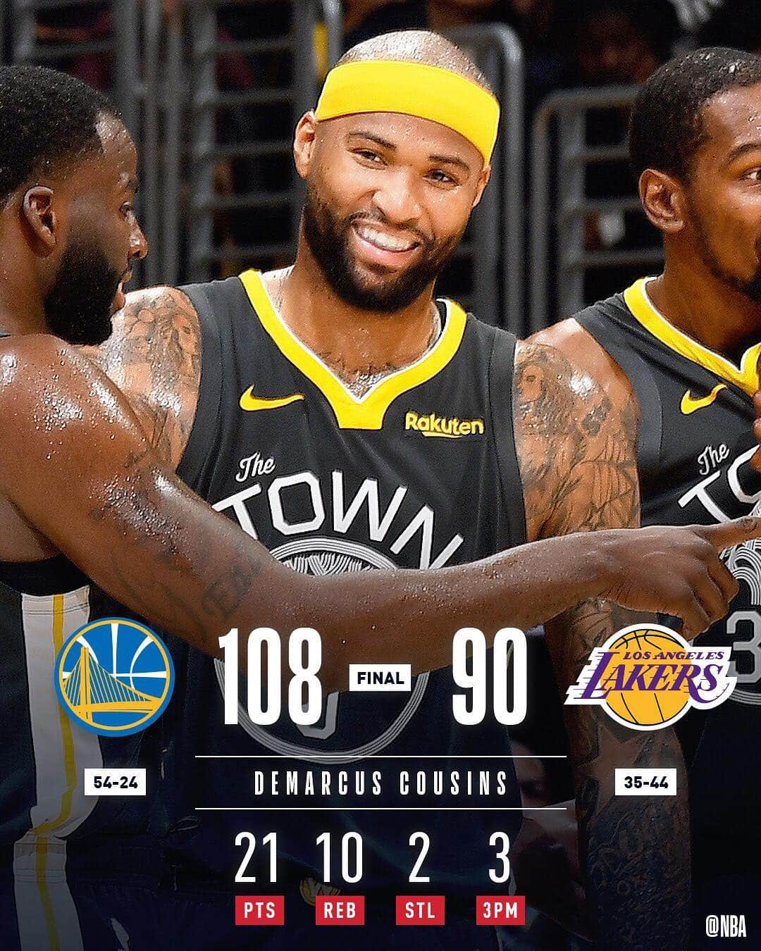 NBAさんのインスタグラム写真 - (NBAInstagram)「The @bucks @warriors and @sacramentokings were each VICTORIOUS on Thursday!」4月5日 14時09分 - nba