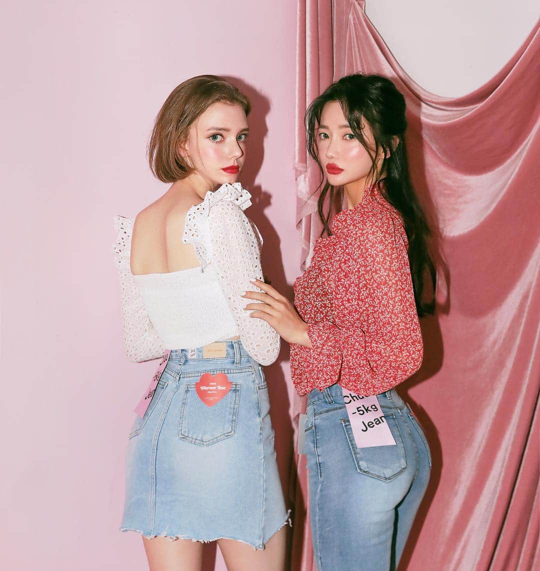 Chuuのインスタグラム：「@chuu_5kgjean ❤️」