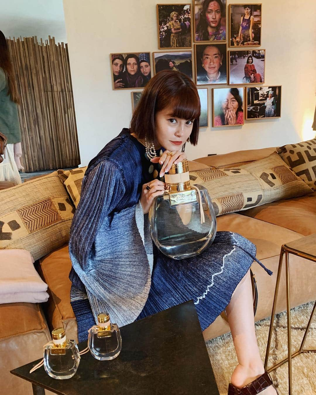 emmaさんのインスタグラム写真 - (emmaInstagram)「@chloe NOMADE vibe 💝 #chloenomade #chloegirls」4月5日 14時58分 - okss2121