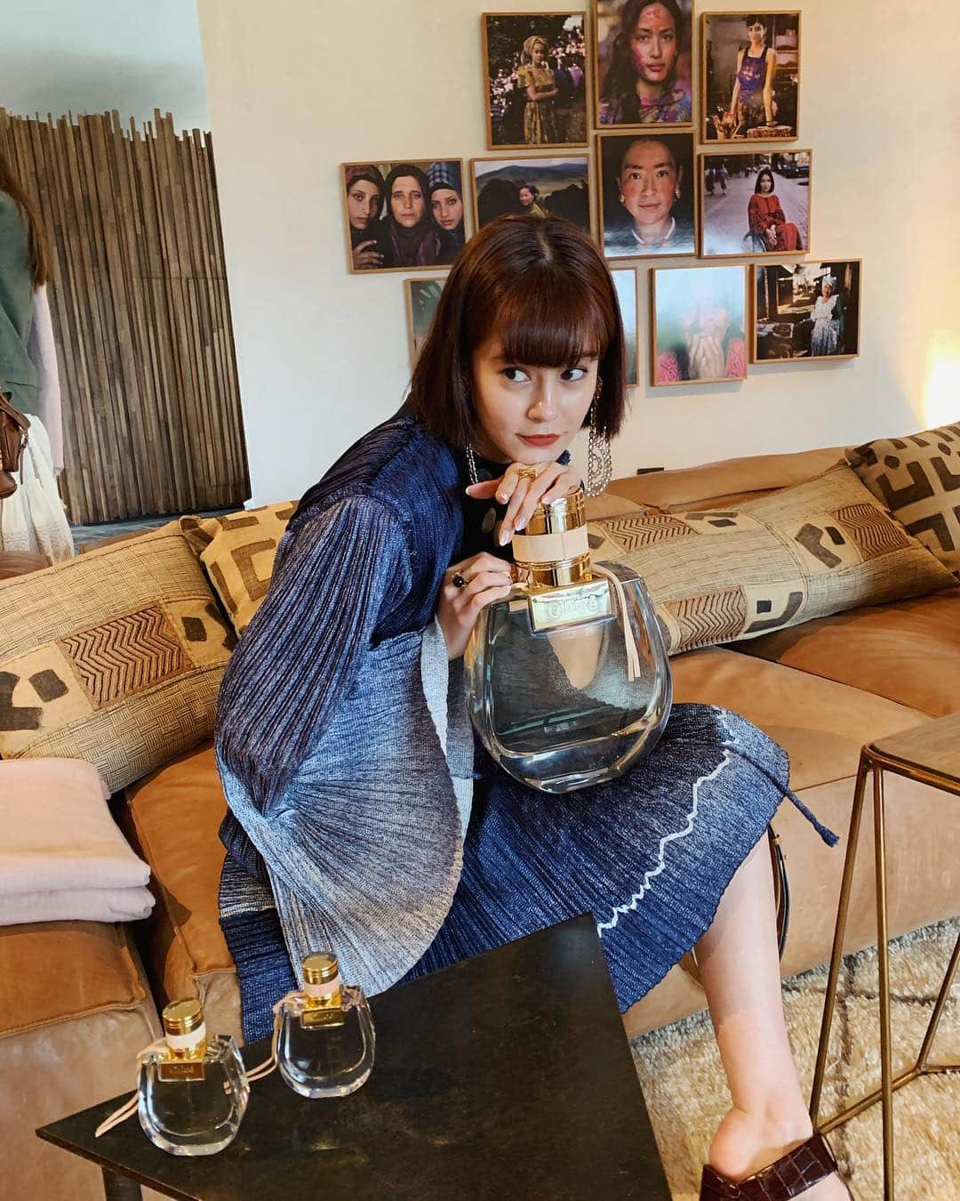 emmaさんのインスタグラム写真 - (emmaInstagram)「@chloe NOMADE vibe 💝 #chloenomade #chloegirls」4月5日 14時58分 - okss2121