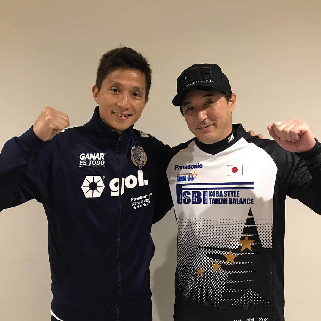 福西崇史さんのインスタグラム写真 - (福西崇史Instagram)「。 KOBAトレ💪 。 先日、南葛SCで体幹やチューブトレーニングをしてもらいました✨ 。 #南葛sc #キャプテン翼 #葛飾区 #福西崇史 #木場克己 #kobaトレ #体幹 #チューブ #継続は力なり #感謝 #強くなる」4月5日 15時31分 - takashi_fukunishi