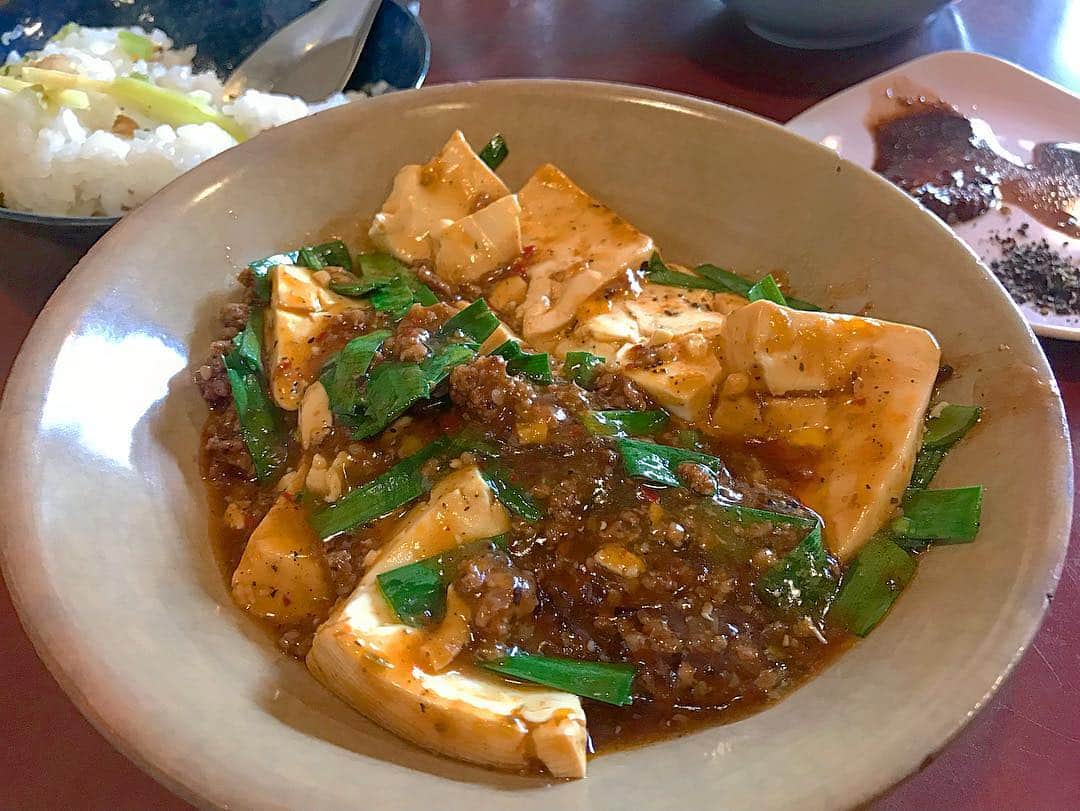 tappy1119さんのインスタグラム写真 - (tappy1119Instagram)「. . もちもちの 太厚い生地が美味しい餃子 🥟 🥟 🇹🇭 🐼 あと、麻婆豆腐が めっちゃおいしい やん！ #今日もloveアジア料理  #tappy_ぐるめ」4月5日 16時20分 - tappy1119