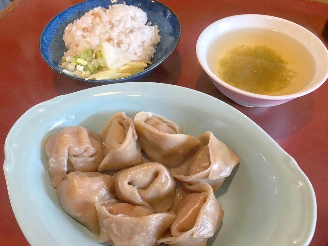 tappy1119さんのインスタグラム写真 - (tappy1119Instagram)「. . もちもちの 太厚い生地が美味しい餃子 🥟 🥟 🇹🇭 🐼 あと、麻婆豆腐が めっちゃおいしい やん！ #今日もloveアジア料理  #tappy_ぐるめ」4月5日 16時20分 - tappy1119