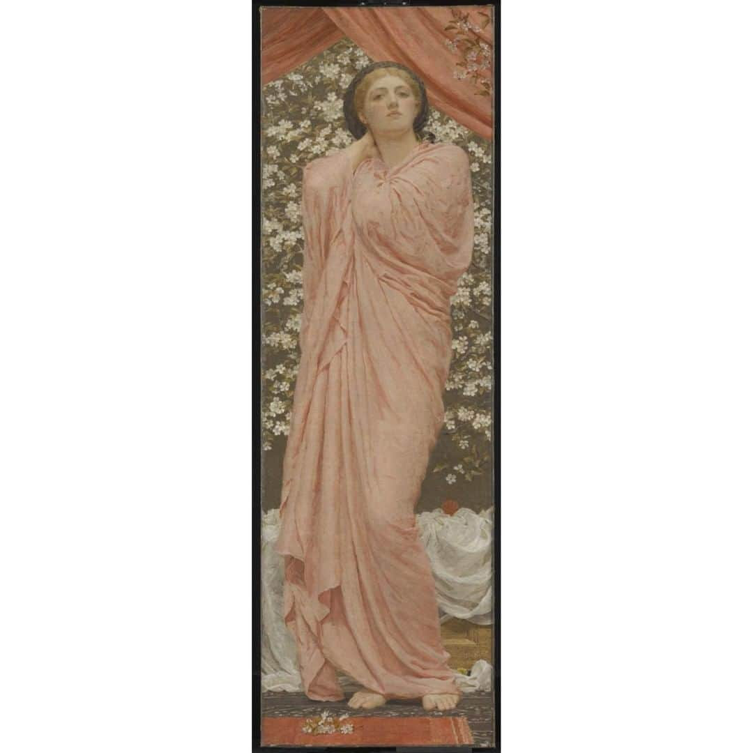 テート・ギャラリーさんのインスタグラム写真 - (テート・ギャラリーInstagram)「#TateWeather: You know you're excited about spring when you dress to match the blossom. 🌸🌸🌸🌸🌸 ⠀⠀⠀⠀⠀⠀⠀ Albert Moore, Blossoms 1881. On free display in Tate Britain's Walk Through British Art.」4月5日 22時05分 - tate