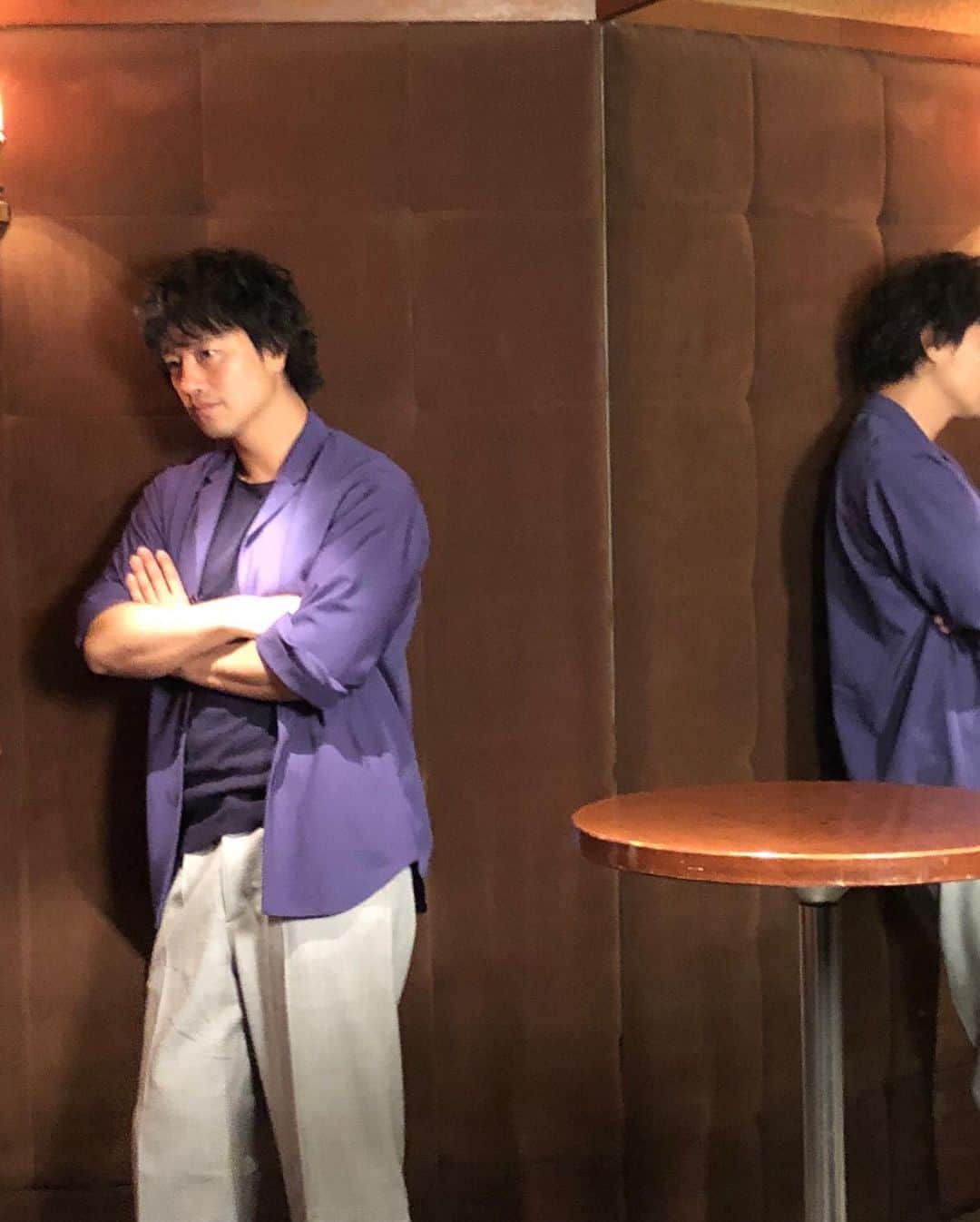 テレビ朝日 ドラマ「東京独身男子」さんのインスタグラム写真 - (テレビ朝日 ドラマ「東京独身男子」Instagram)「#撮影現場より愛を込めて #AK男子が集うバーにて #斎藤工 #東京独身男子 #AK男子 #尊み秀吉」4月5日 17時40分 - akdanshi