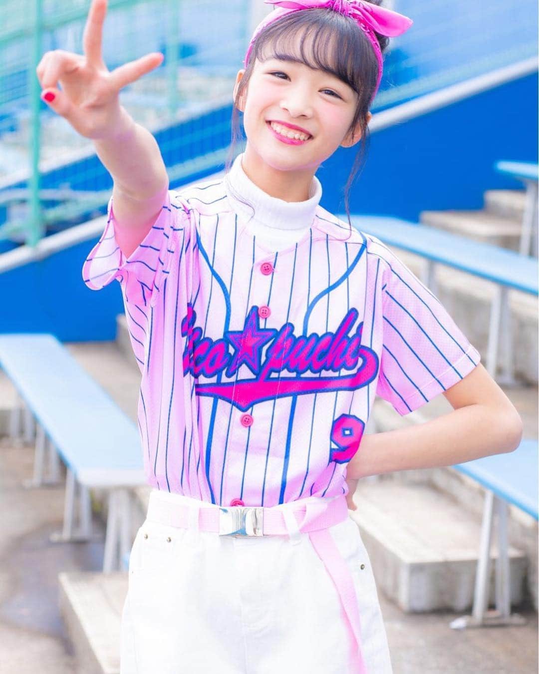 ニコ☆プチのインスタグラム：「4月28日に行われるプチ☆コレ9のテーマはセンバツオシャレ甲子園⚾️ オープニングムービーに出演する9人の選手を発表するよ👏  4人目は… 次世代キャッチャー 背番号9 アヤカ‼️ しっかり者の努力家は先輩プチモからの信頼も厚い✨  5人目の選手の発表もお楽しみに💞  #ニコプチ #プチコレ #中山あやか #プチコレ9」