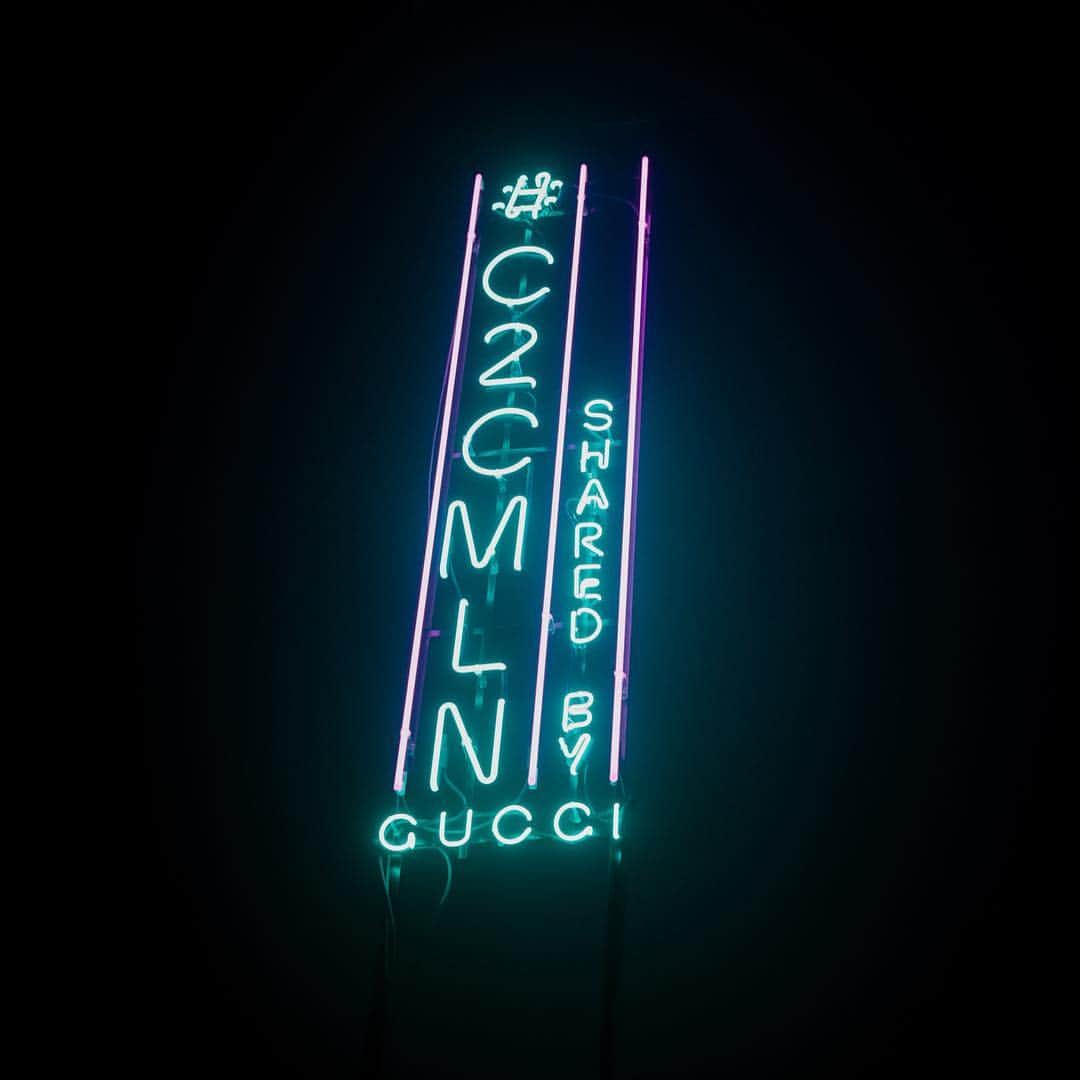 グッチさんのインスタグラム写真 - (グッチInstagram)「Images from last night’s #C2CMLN. #Gucci’s collaboration with @clubtoclub continues to celebrate new music trends and avant-garde sounds. @alessandro_michele #AlessandroMichele」4月6日 7時13分 - gucci