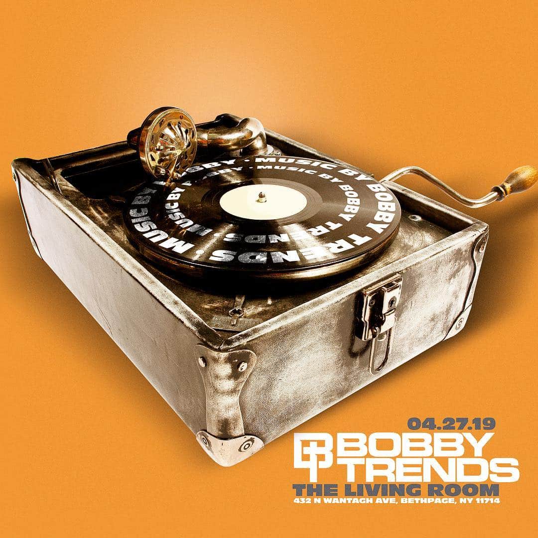 ファンクマスター・フレックスのインスタグラム：「@djbobbytrends for the 1st time is gonna touch down at the Living Room!」