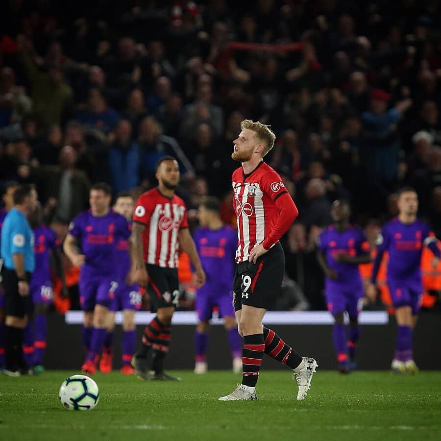 サウサンプトンFCさんのインスタグラム写真 - (サウサンプトンFCInstagram)「We gave everything. The fight goes on. COYR. 🔴 #saintsfc #premierleague」4月6日 5時55分 - southamptonfc