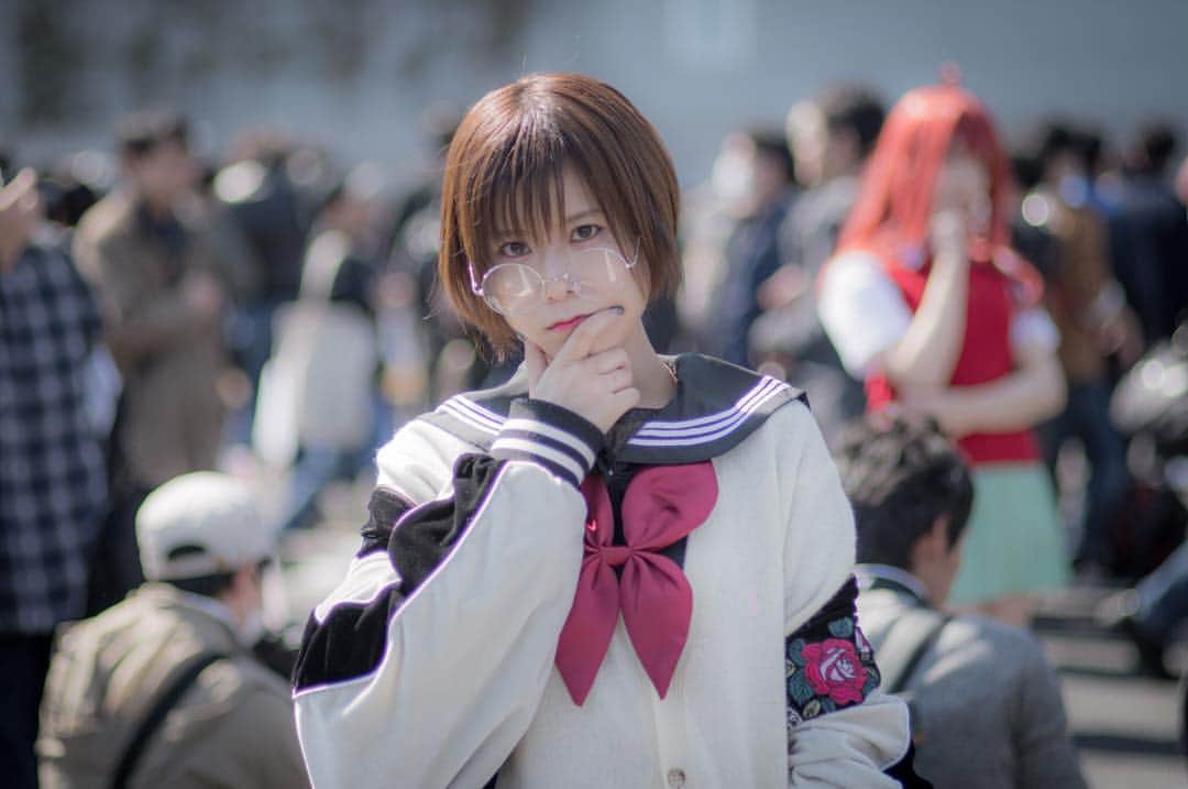 七瀬さくらさんのインスタグラム写真 - (七瀬さくらInstagram)「セーラー服 photo by OGAさん . ' . . #セーラー服 #眼鏡女子  #メガネ女子  #制服 #ショートカット女子  #ショートカット推進委員会 . . . . .  #cosplay #cosplayer #cosplaygirl #cosplaying #cosplayers #cosplayersofinstagram #cosplayphotography #cosplaylife #cosplays #anime #cosplaygirls #cosplayworld #cosplaymodel #cosplaybabe #コスプレ #コスプレイヤー #코스프레 #كوسبلاي #角色扮演」4月5日 22時13分 - 739ra