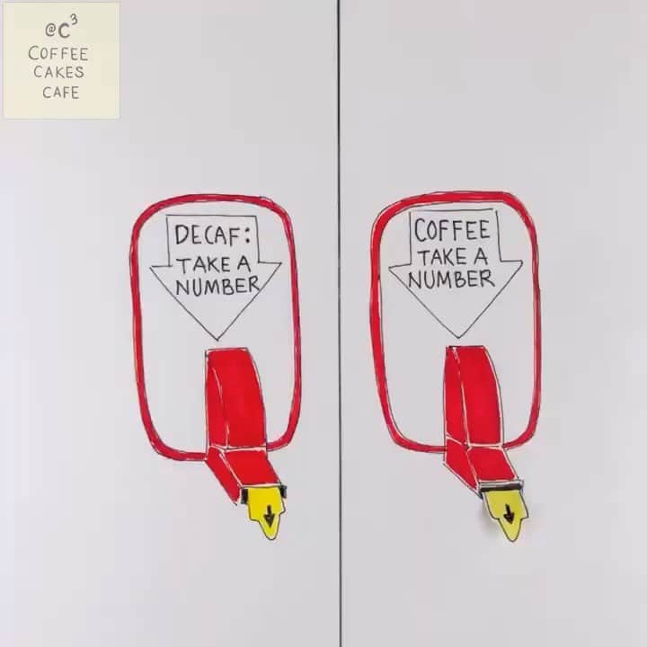 のインスタグラム：「nuff said 🤣 . . . . . . . #animation #showyourwork #stopmotion #stopmotionanimation #stopmotionvideo #picame #coffeecakescafe #animatedgif #artofdrawingg #art_we_inspire #coffeelovers #butfirstcoffee #coffee_inst #coffeeart #coffeedaily #igerscoffee #coffeesesh #coffeeroaster #barista #animatedillustration #caffeinecouture #creativecontent #coffeetime #visualart #penandink #womenwhodraw #createtoinspire #calledtobecreative #motiondesign」