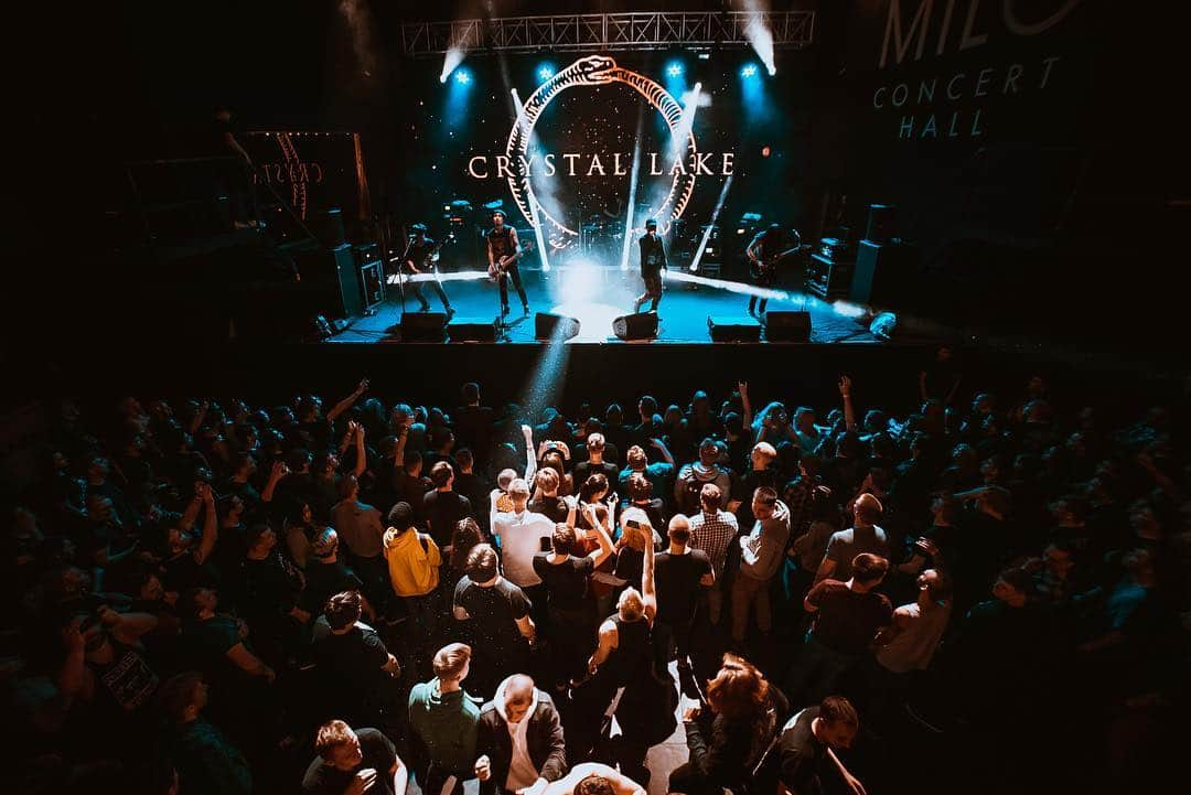 Crystal Lakeさんのインスタグラム写真 - (Crystal LakeInstagram)「Thank you Nizhniy Novgorod last night! It was SUPERB!!! Hey Moscow, your turn tonight. Capital show gonna be SICK!! Get ready!  Photo: @johngyllhamn  #CrystalLake #Adept」4月5日 22時33分 - crystallake777