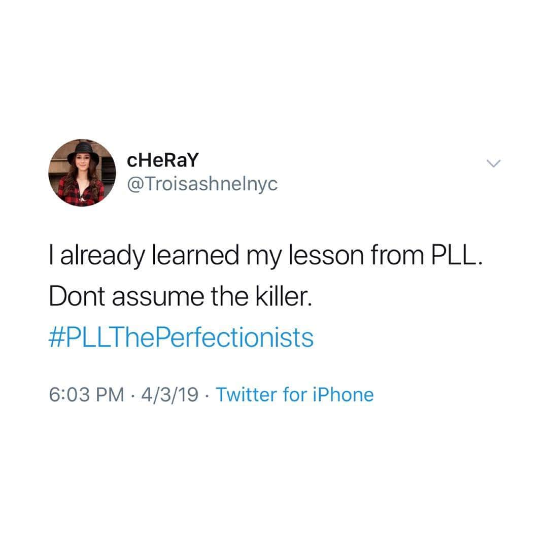 プリティ・リトル・ライアーズさんのインスタグラム写真 - (プリティ・リトル・ライアーズInstagram)「Only truths here. Have you watched the latest episode of #PLLThePerfectionists yet?! Haven’t even given the show a chance? Well, stream the first 3 episodes now on freeform.com or @Hulu.」4月5日 22時46分 - prettylittleliars