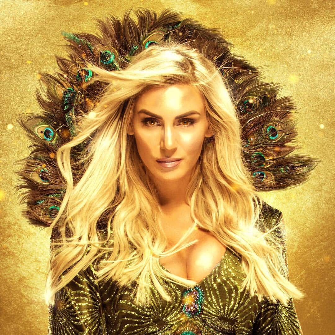 WWEさんのインスタグラム写真 - (WWEInstagram)「All that glitters is FLAIR. Happy birthday to our golden girl, @charlottewwe! 💛」4月5日 22時57分 - wwe