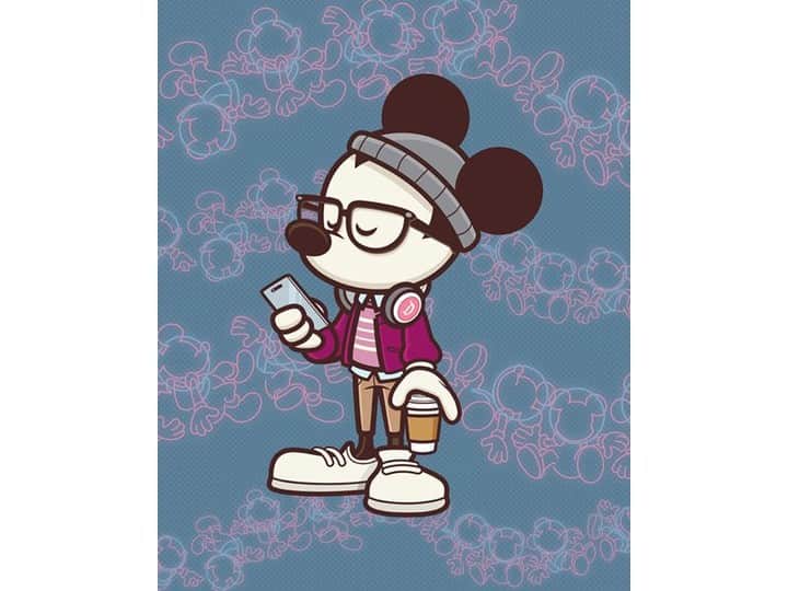 Dribbbleさんのインスタグラム写真 - (DribbbleInstagram)「Is that a pour over? Hipster of Tomorrow by our friend @jmaruyama for @Disney https://buff.ly/2TMGas0⠀ ⠀ #dribbble #dribbblers #design #illustration #mickeymouse #disney」4月5日 23時05分 - dribbble
