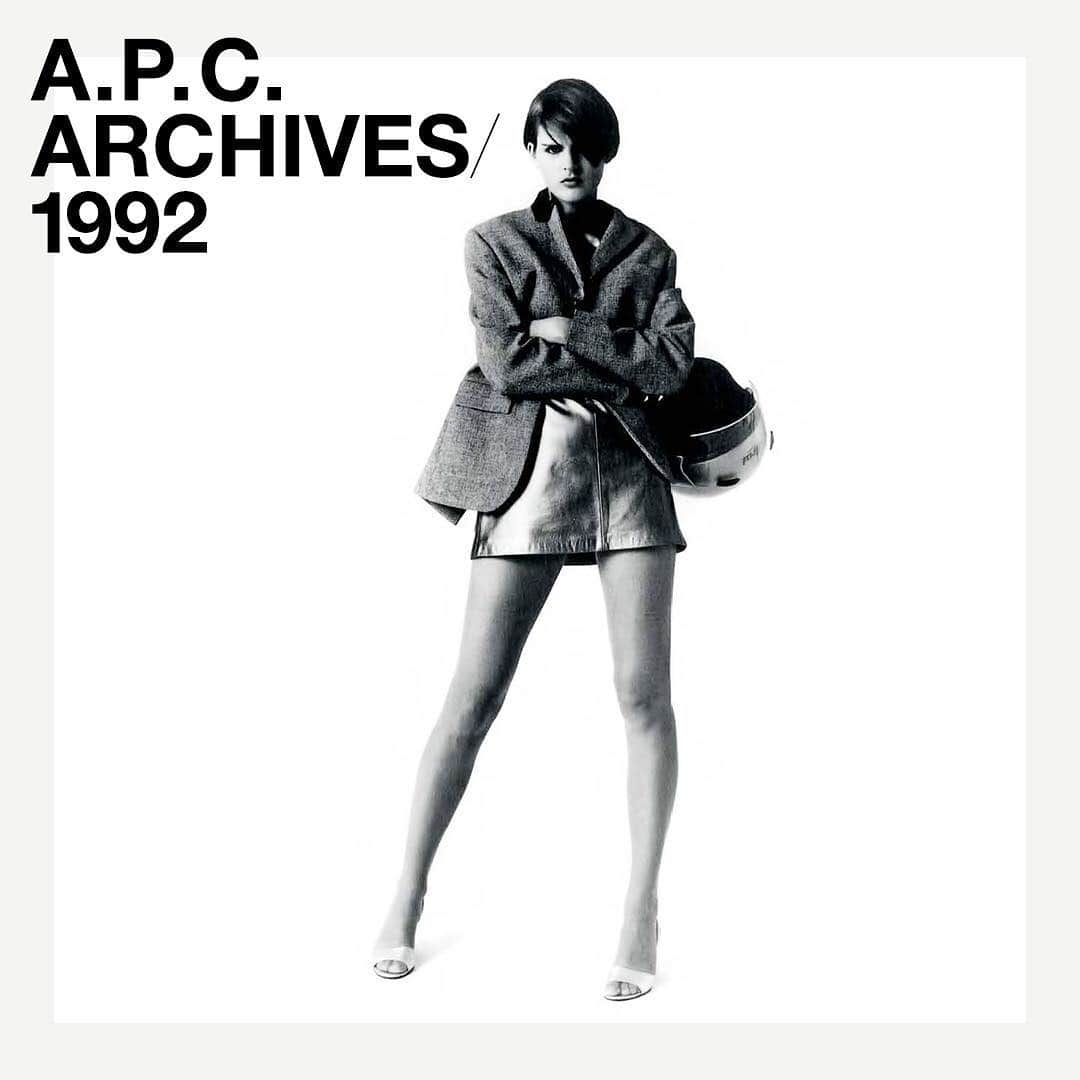 アーペーセーさんのインスタグラム写真 - (アーペーセーInstagram)「#APCarchives | 1992 #APC campaign  #StellaTennant shot by #MarianneChemetov」4月5日 23時29分 - apc_paris