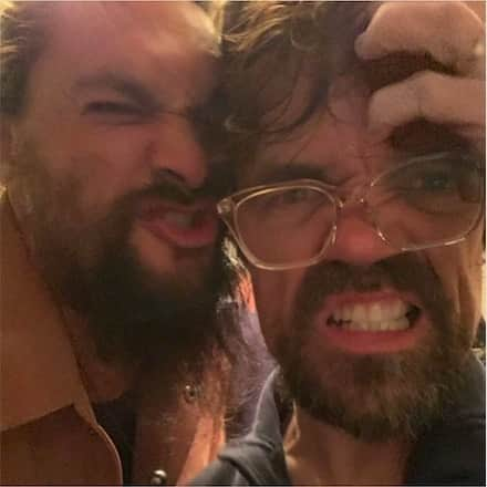 ピーター・ディンクレイジさんのインスタグラム写真 - (ピーター・ディンクレイジInstagram)「Khal Drogo & Tyrion Lannister 🔥」4月6日 0時10分 - peterdinklage