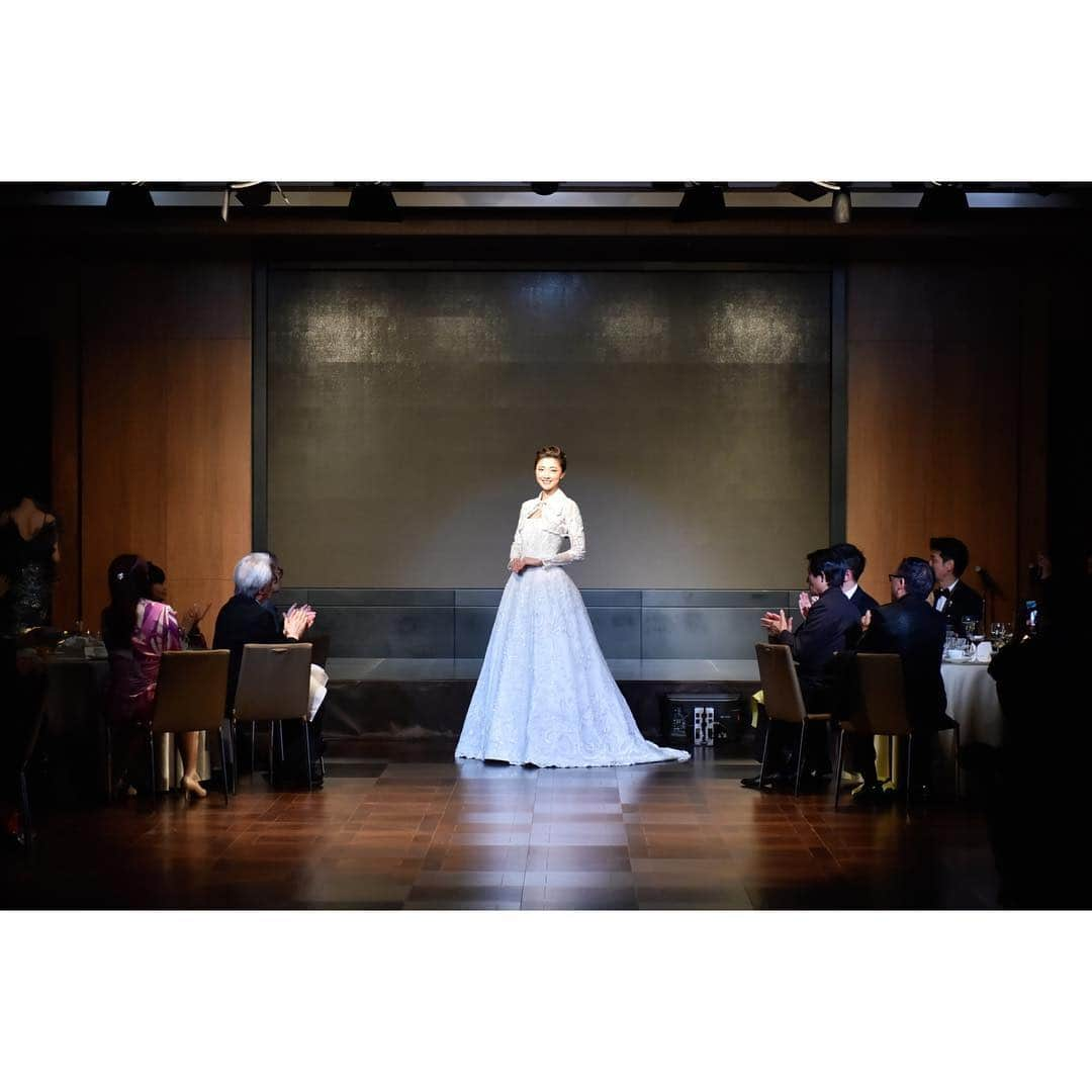 熊井友理奈さんのインスタグラム写真 - (熊井友理奈Instagram)「_  TILIA Haute couture show♡ _  素敵なshowに出演させていただき 本当にありがとうございました🙏✨ _ #田川啓二 さん #黒柳徹子 さん #tilia  #ビーズ刺繍 #couture #show #model」4月6日 0時06分 - kumai_yurina