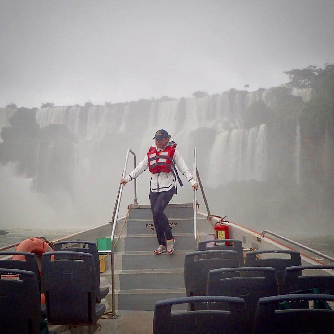 Good Morning Americaさんのインスタグラム写真 - (Good Morning AmericaInstagram)「Our very own Adventure Queen @ginger_zee showing us #OurPlanet from the stunning #Iguazú Falls as only she can do! #OurPlanetOnGMA 🌎🇦🇷 @parquesnacionalesar #IguazuNationalPark」4月6日 0時43分 - goodmorningamerica