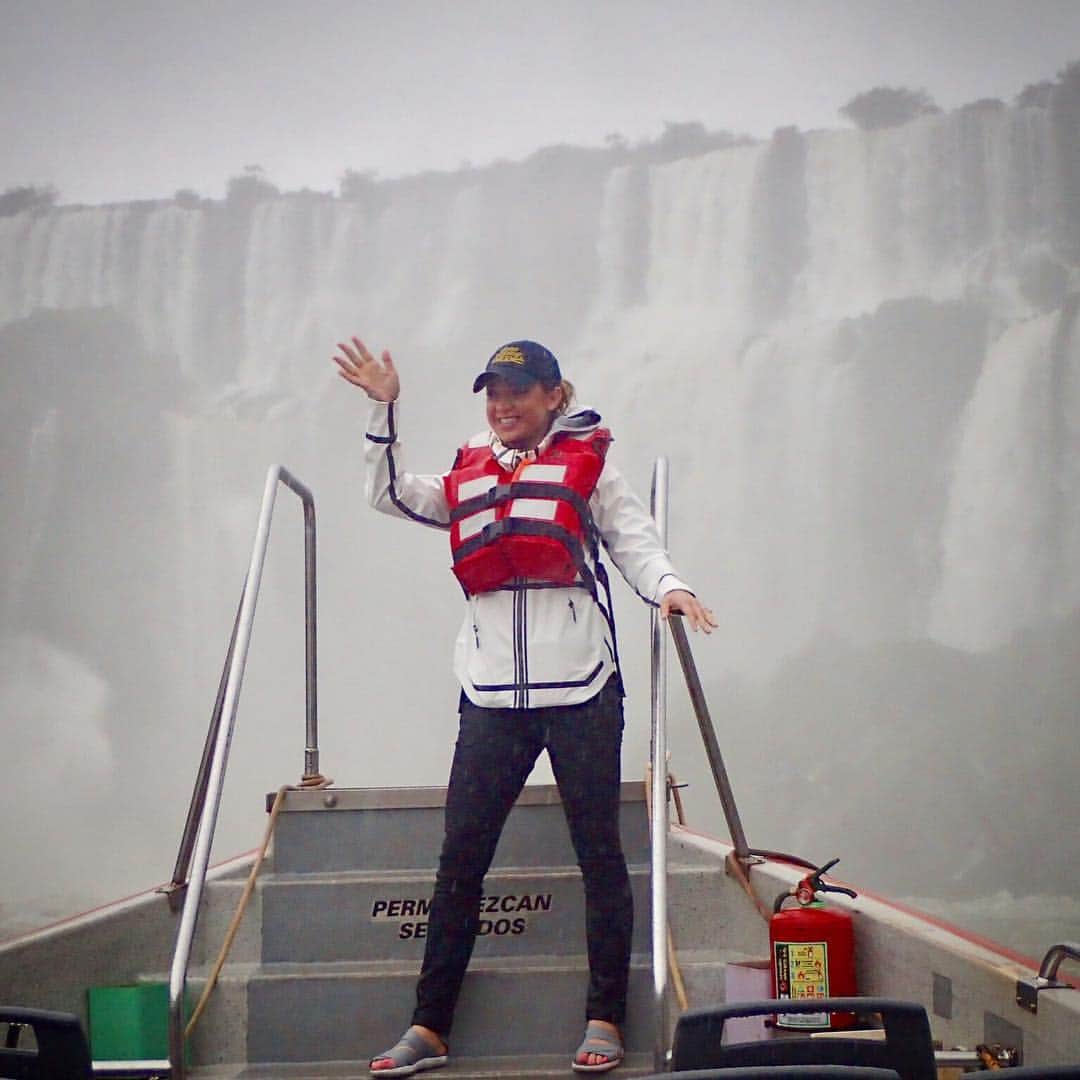 Good Morning Americaさんのインスタグラム写真 - (Good Morning AmericaInstagram)「Our very own Adventure Queen @ginger_zee showing us #OurPlanet from the stunning #Iguazú Falls as only she can do! #OurPlanetOnGMA 🌎🇦🇷 @parquesnacionalesar #IguazuNationalPark」4月6日 0時43分 - goodmorningamerica
