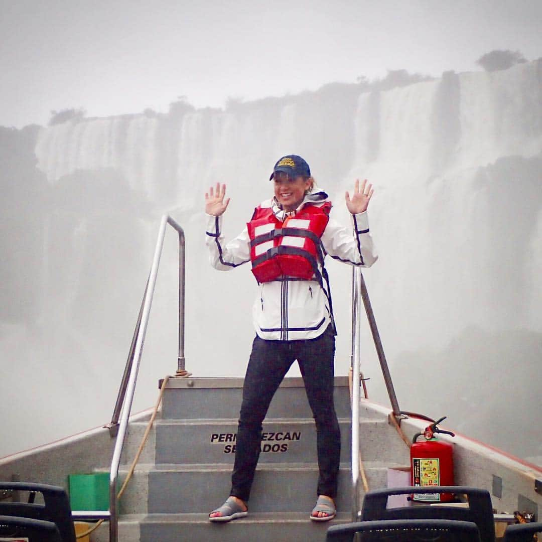 Good Morning Americaさんのインスタグラム写真 - (Good Morning AmericaInstagram)「Our very own Adventure Queen @ginger_zee showing us #OurPlanet from the stunning #Iguazú Falls as only she can do! #OurPlanetOnGMA 🌎🇦🇷 @parquesnacionalesar #IguazuNationalPark」4月6日 0時43分 - goodmorningamerica