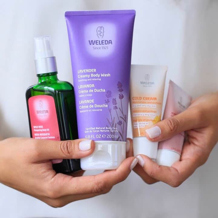 Weledaのインスタグラム：「If you had to choose ONE Weleda product to use forever, what would it be? 🌸」