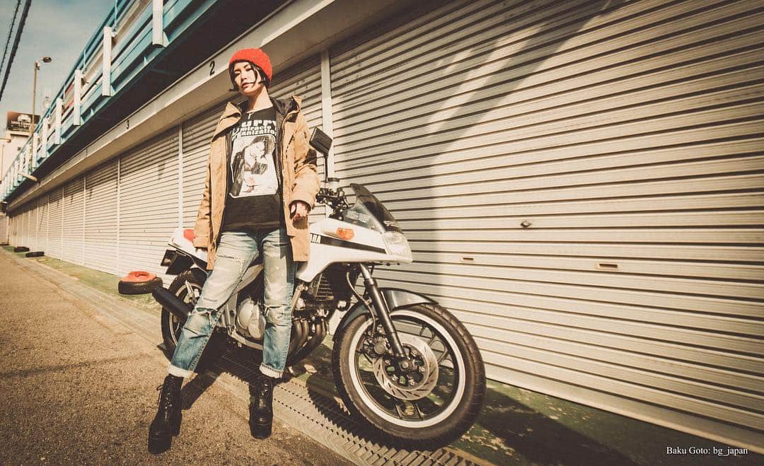 のインスタグラム：「することいっぱいや！ 日頃ナマケモノやからうちにはこれくらいがちょーどええわぁ😚  #ツーリング の季節ですねぇー #バイク女子 #バイク #バイクのある風景」