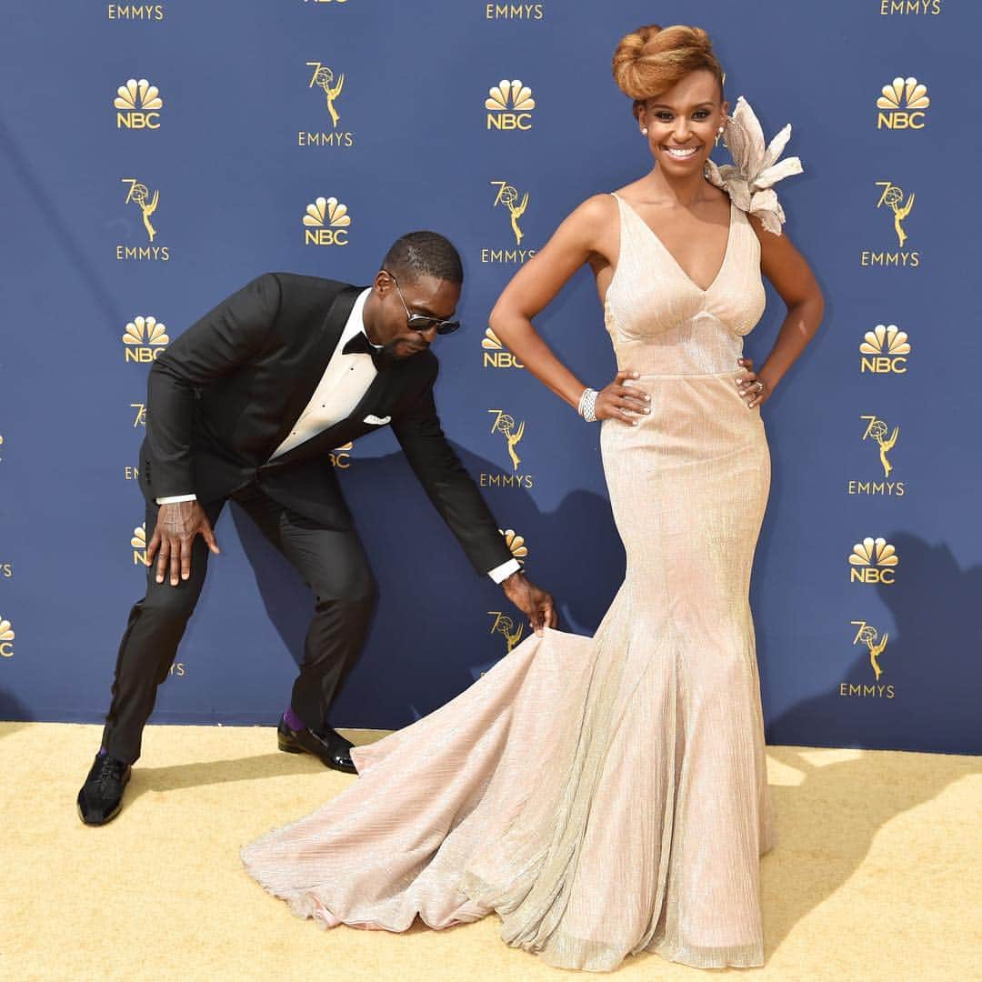 E! Onlineさんのインスタグラム写真 - (E! OnlineInstagram)「It's Sterling K. Brown's birthday today and these photos of him and Ryan Michelle Bathe are actually his gift to us. (📷: Getty Images)」4月6日 2時05分 - enews
