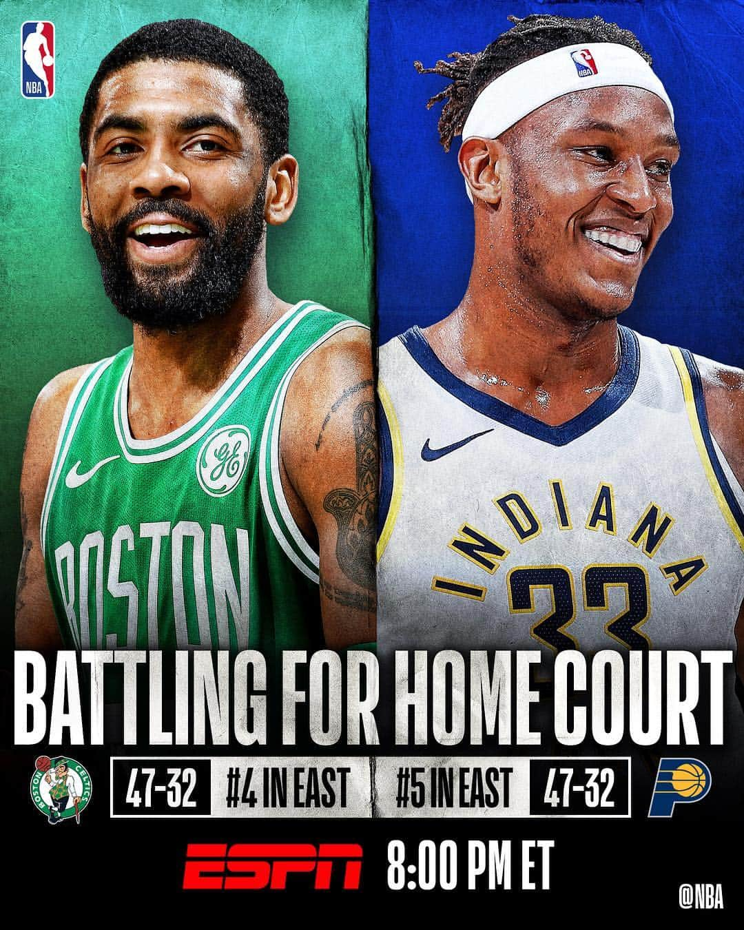 NBAさんのインスタグラム写真 - (NBAInstagram)「‼️Battling for homecourt on ESPN‼️」4月6日 3時00分 - nba