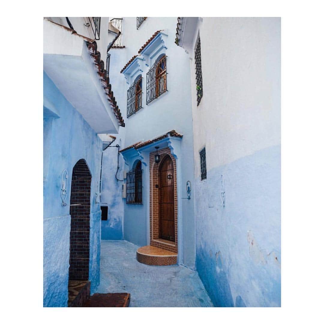 ティーバッグスさんのインスタグラム写真 - (ティーバッグスInstagram)「The Blue Pearl, Chefchaouen ✨#Morocco #MISAworld #ColorInspo #Wanderlust // regram: @cntraveler」4月6日 3時49分 - misa_losangeles