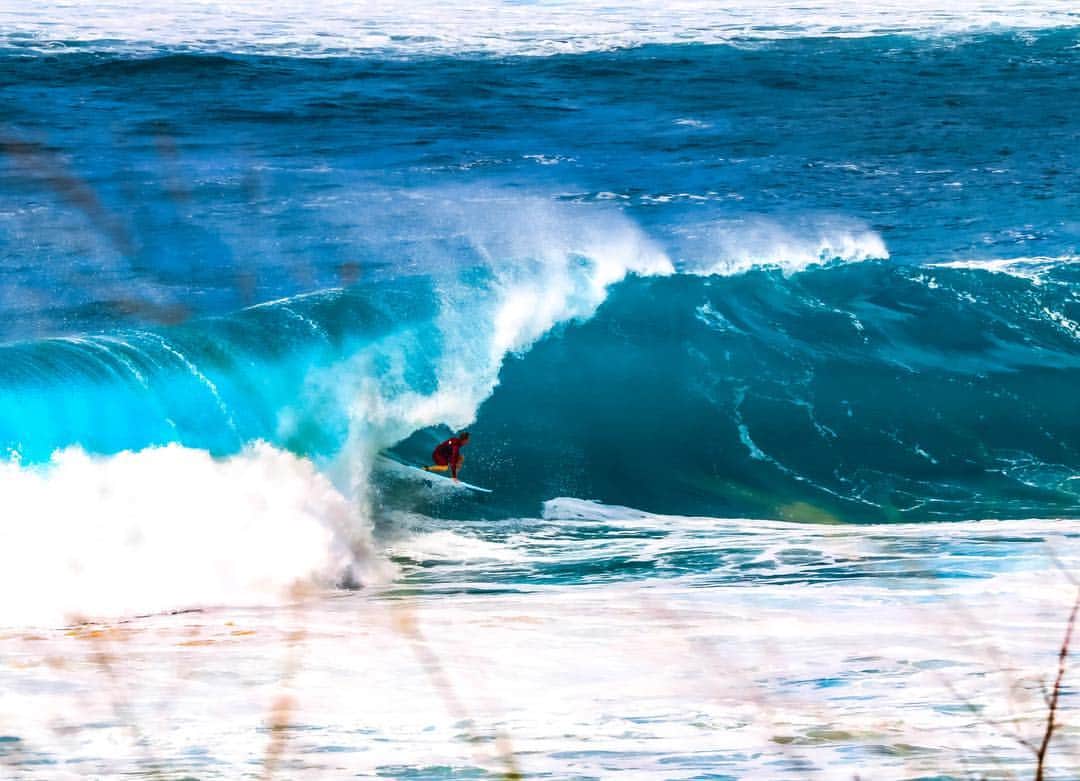 ジェイミー・オブライエンさんのインスタグラム写真 - (ジェイミー・オブライエンInstagram)「Waimea Shore Break on my 6’0 signature @catchsurf log! 📸 @jimmydabull80」4月6日 3時41分 - whoisjob