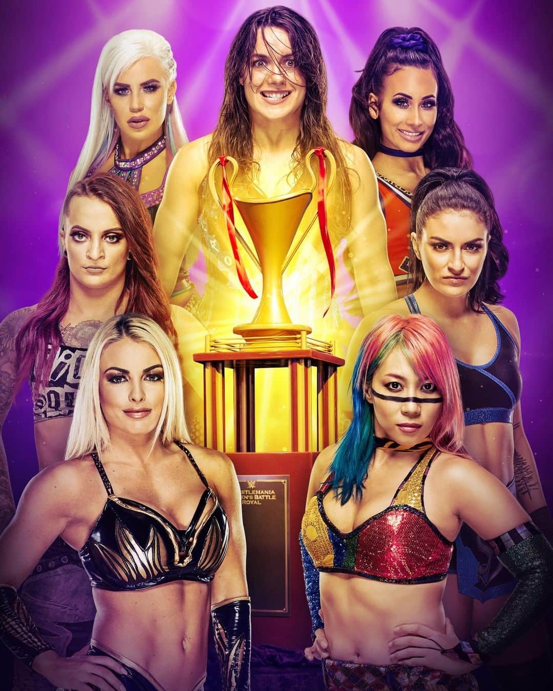 WWEさんのインスタグラム写真 - (WWEInstagram)「Who do you have winning the #WrestleMania Women's #BattleRoyal??」4月6日 4時00分 - wwe