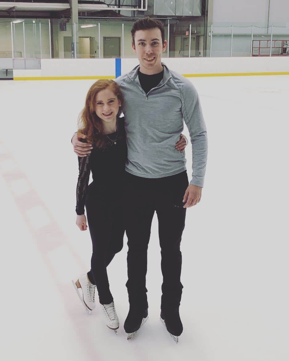 ブライス・シューダックのインスタグラム：「Happy to finally announce that I will be moving to Montreal to begin my partnership with Natasha Purich. Excited to give skating one more try and take this road where ever it takes us. Look forward to continue to work with Anabelle and Cody and all of the new team in Pierrefonds in May. #letsdothis #newthings #skatecanada」
