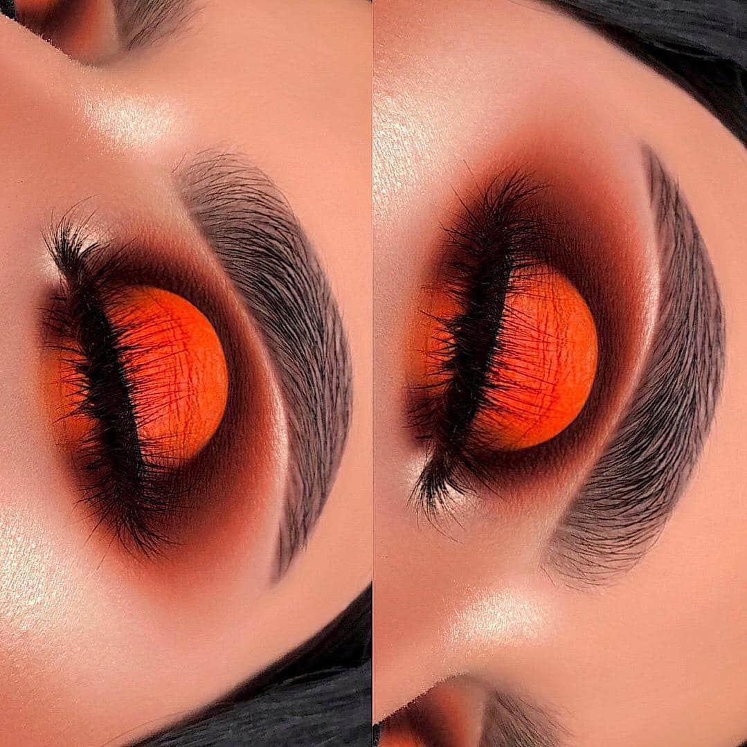 Makeup Addiction Cosmeticsさんのインスタグラム写真 - (Makeup Addiction CosmeticsInstagram)「CHOCOLATE ORANGE 🍊🍊🍊by @lisleary #makeupaddiction #makeupaddictioncosmetics  #slaymakeup #undiscovered_muas #eotd #makeupblogger  #bbdaretoshare」4月6日 15時26分 - makeupaddictioncosmetics