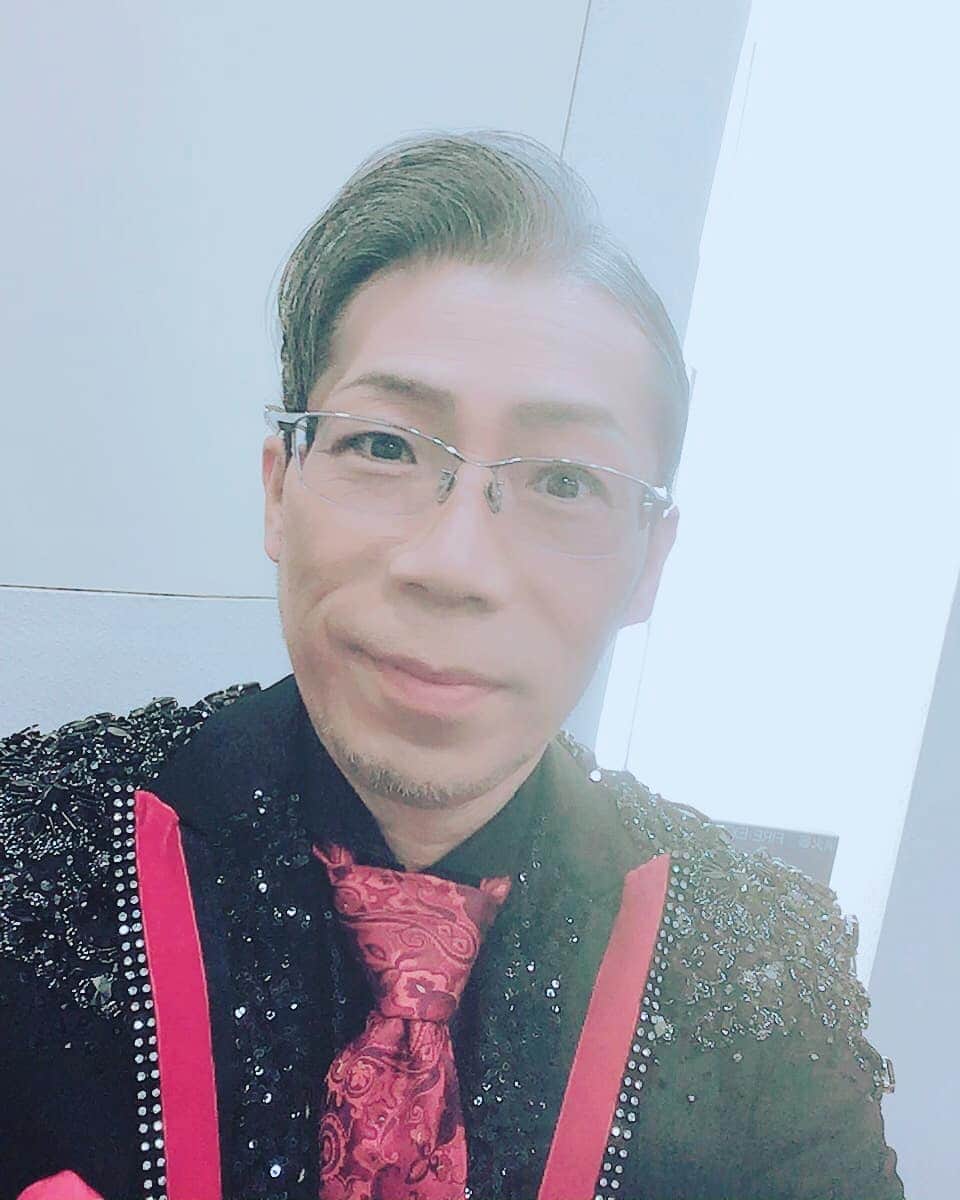 のインスタグラム：「ただいま　#ゲネプロ #リハーサル中　#FINALLEGEND7 #MC　#今人　#MIWA　#HIDEBOH」