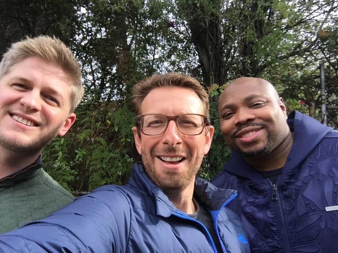 マイケル・グラント・テリーのインスタグラム：「Josh is the heart and soul. This week on @secondmealpod we talk to @pagekennedy ... beyond his hilarious stories, we discuss fatherhood and what it means to be a #stepfather #podcast #acting #losangeles @mosh310」