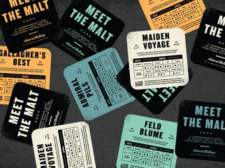 Dribbbleさんのインスタグラム写真 - (DribbbleInstagram)「🍻🍺Meet The Malt by @wmirner for @gamutsf⠀ ⠀ #dribbble #dribbblers #design #illustration #admiralmaltings」4月6日 7時30分 - dribbble