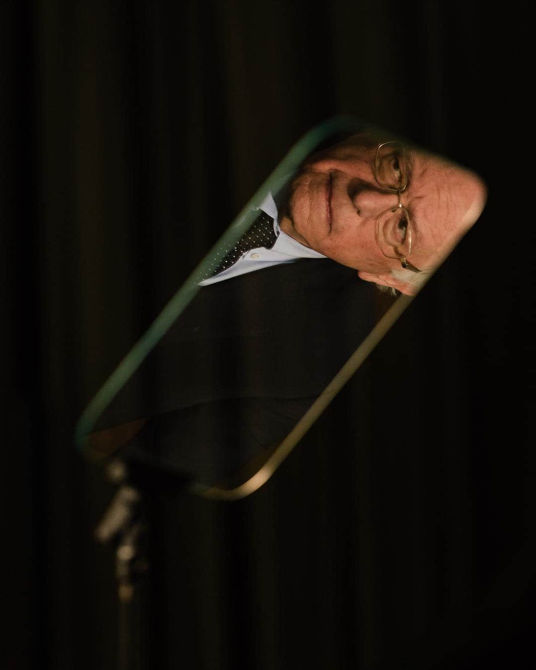 TIME Magazineさんのインスタグラム写真 - (TIME MagazineInstagram)「Vermont Senator @berniesanders is seen in a reflection at the National Action Network’s annual conference in #NewYork on April 5. Sanders was among a handful of Democratic presidential candidates who spoke about racial equality issues at the gathering for the civil rights group, founded by the Rev. Al Sharpton (@real_sharpton), including the study of reparations and criminal justice reform. Photograph by @theotherchrislee for TIME」4月6日 7時55分 - time